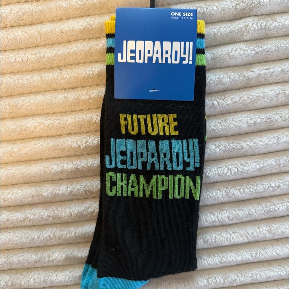Black and Blue Champion Socks